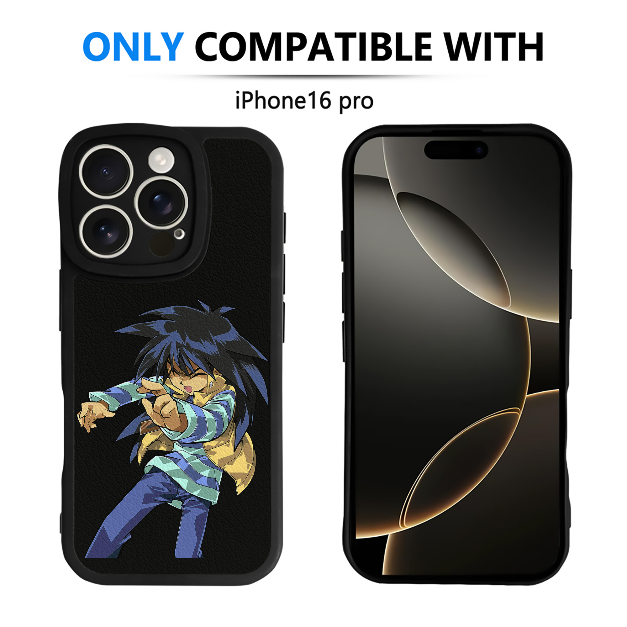 （画像用） 遊☆戯☆王 Yu-Gi-Oh! 【iPhone 16シリーズ対応】シリコンスマホケース（レザー調） 材質：シリコン